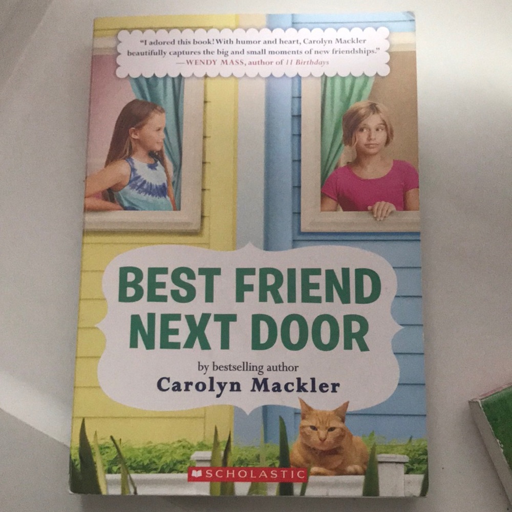 Best Friend Next Door by Carolyn Mackler